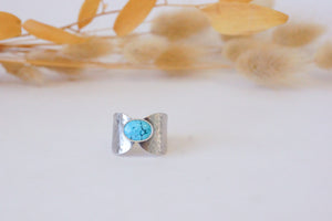 turquoise spoon ring